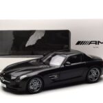 Mercedes SLS AMG Obsidian Črna Metalik Minichamps 1:18 - image 7 of 7