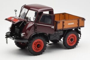Mercedes Unimog 401 With Westfalia Cabin Schuco 1:18 450014300 Kovina – slika 2 od 8