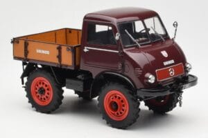 Mercedes Unimog 401 With Westfalia Cabin Schuco 1:18 450014300 Kovina – slika 6 od 8