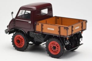 Mercedes Unimog 401 With Westfalia Cabin Schuco 1:18 450014300 Kovina – slika 7 od 8