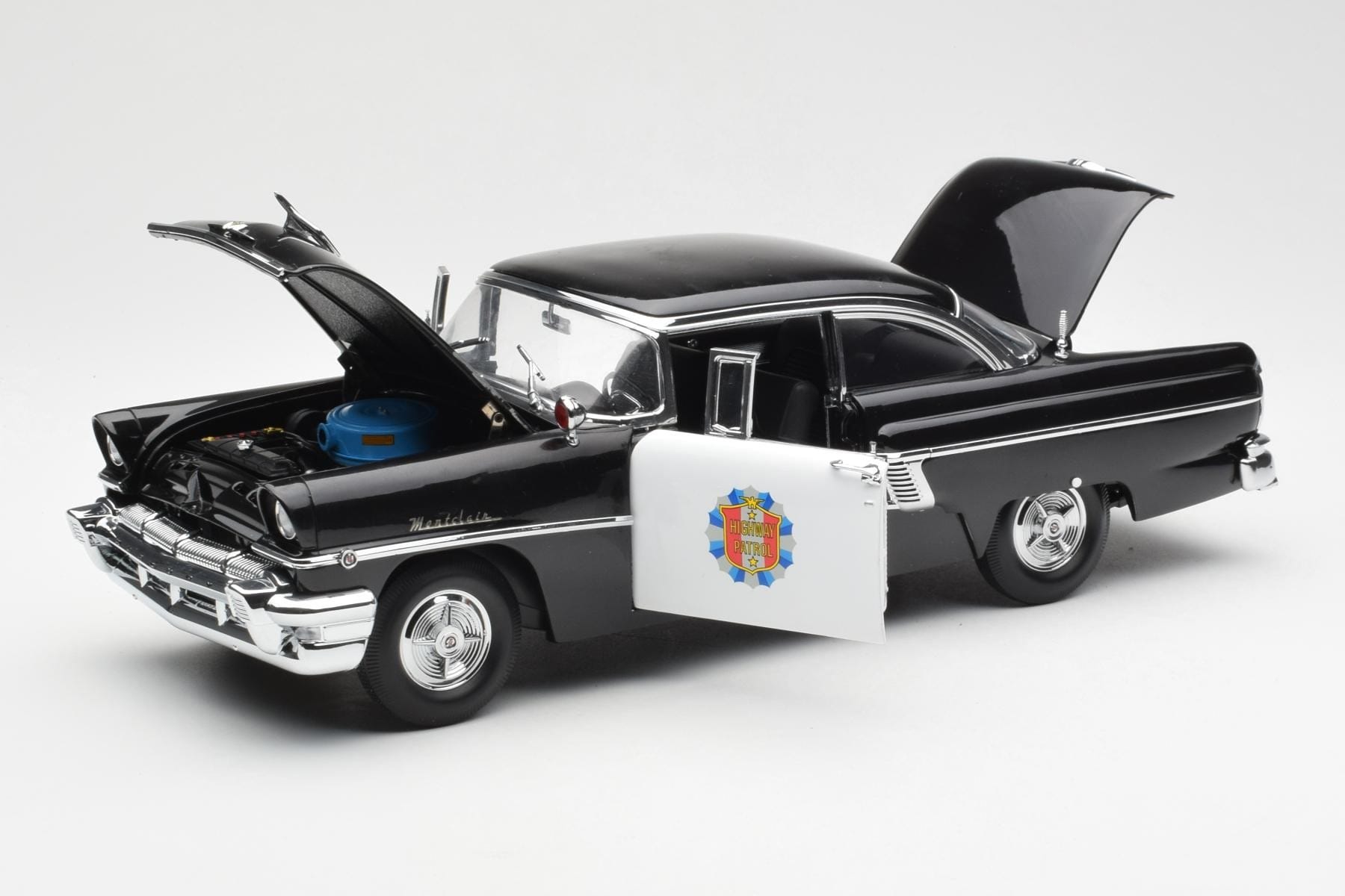 Mercury Montclair Hardtop Policijsko Vozilo Sun Star 1:18 5146 Kovina – slika 2 od 7