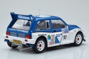 MG Metro 6R4 #10 M. Wilson / N. Harris RAC Rally 1986 IXO 1:18 18RMC068A Kovina – slika 2 od 6