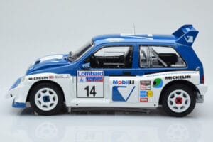 MG Metro 6R4 #14 D. Llewellin / P. Short RAC Rally 1986 IXO 1:18 18RMC068C Kovina – slika 3 od 6