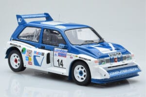 MG Metro 6R4 #14 D. Llewellin / P. Short RAC Rally 1986 IXO 1:18 18RMC068C Kovina – slika 4 od 6