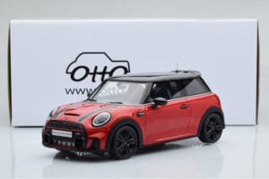 Mini Cooper S JCW F56 Rdeč Otto 1:18 OT984 Smola – slika 6 od 6