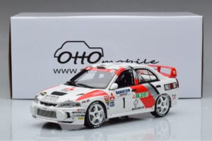 Mitsubishi Lancer Evo 4 T. Makinen / S. Harjanne Rally Catalunya 1997 Otto 1:18 OT409 Smola – slika 6 od 6