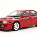 Mitsubishi Lancer Evolution VI CP9A Tommi Makinen Edition Rdeč Otto 1:18