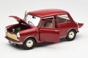 Morris Mini Minor Rdeč Kyosho 1:18 08964R Kovina – slika 2 od 8