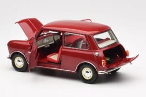 Morris Mini Minor Rdeč Kyosho 1:18 08964R Kovina – slika 5 od 8