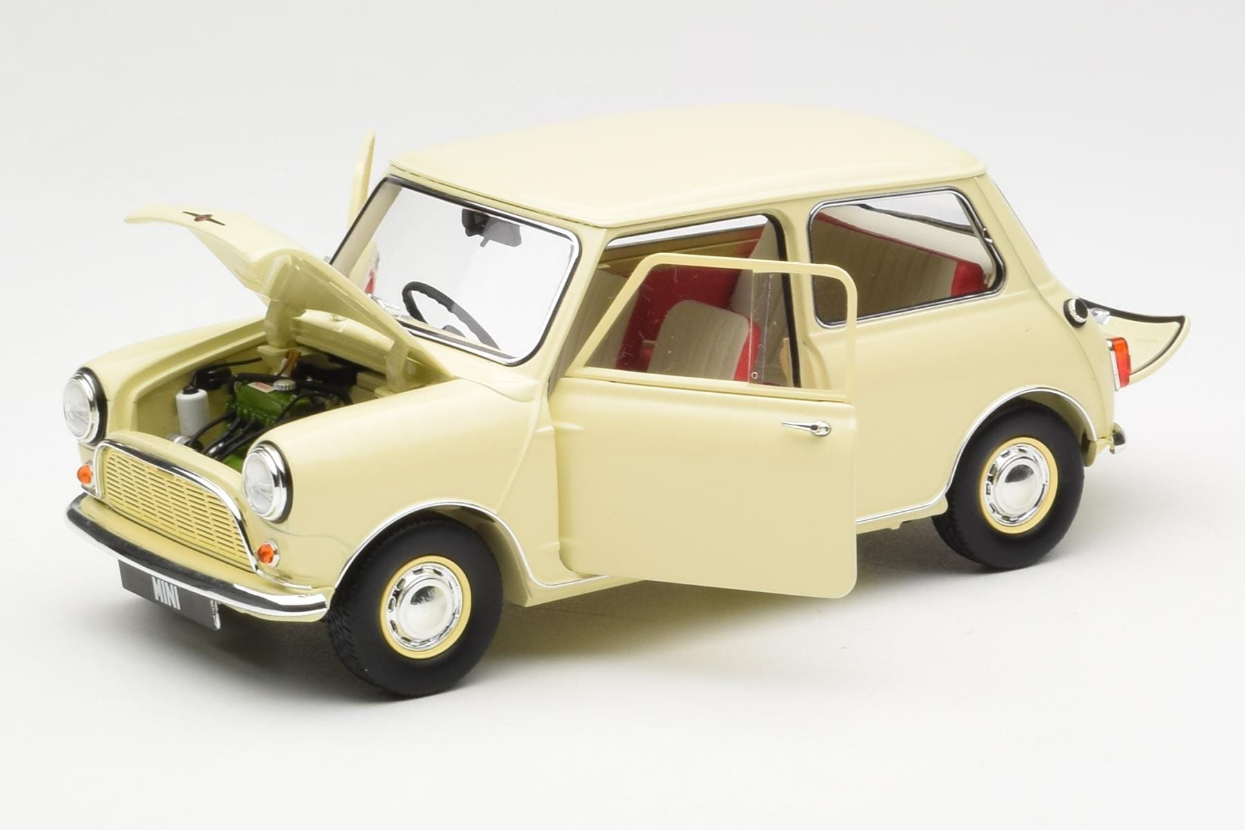 Morris Mini Minor Bel Kyosho 1:18 08964W Kovina – slika 2 od 8