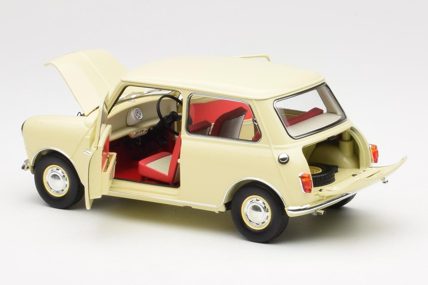 Morris Mini Minor Bel Kyosho 1:18 08964W Kovina – slika 5 od 8