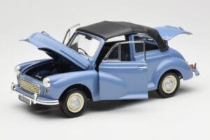 Morris Minor Kabriolet Modra Minichamps 1:18 150137030 Kovina – slika 2 od 8