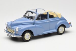 Morris Minor Kabriolet Modra Minichamps 1:18