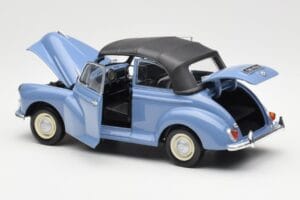 Morris Minor Kabriolet Modra Minichamps 1:18 150137030 Kovina – slika 5 od 8