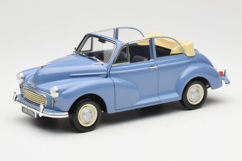 Morris Minor Kabriolet Modra Minichamps 1:18