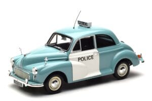 Morris Minor Policija Modra & Bela Minichamps 1:18