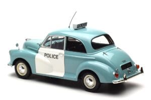 Morris Minor Policija Modra & Bela Minichamps 1:18 150137090 Kovina – slika 7 od 8