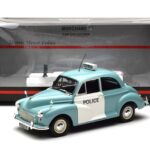 Morris Minor Policija Modra & Bela Minichamps 1:18 - image 8 of 8