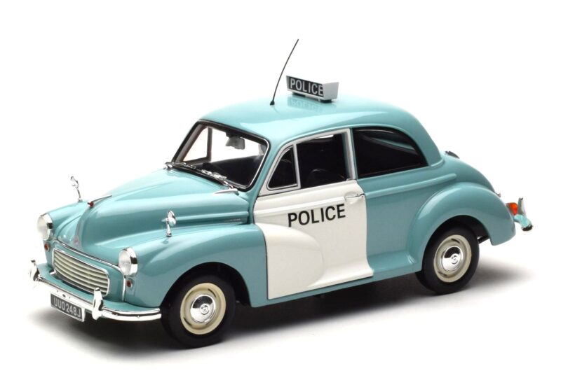 Morris Minor Policija Modra & Bela Minichamps 1:18