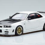Nissan Skyline GT-R R34 Nismo Z-Tune Bel MotorHelix 1:18