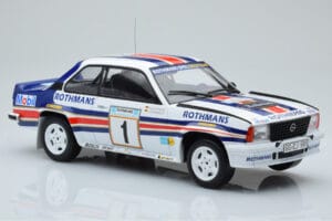 Opel Ascona 400 Rothmans #1 W. Rohrl / C. Geistdorfer Rally Acropolis 1982 IXO 1:18 18RMC097A Kovina – slika 4 od 6