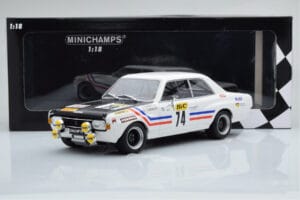 Opel Commodore A Steinmetz #74 J. Ragnotti / Thimonier Tour de France Automobile 1971 Minichamps 1:18 155714674 Kovina – slika 6 od 6