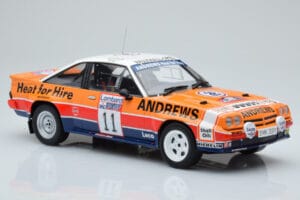 Opel Manta 400 #11 R. Brookes / M. Broad RAC Rally 1985 IXO 1:18 18RMC099 Kovina – slika 4 od 6