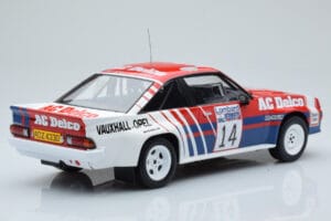Opel Manta 400 #14 J. McRae / I. Grindrod RAC Rally 1985 IXO 1:18 18RMC098 Kovina – slika 2 od 6
