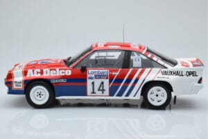 Opel Manta 400 #14 J. McRae / I. Grindrod RAC Rally 1985 IXO 1:18 18RMC098 Kovina – slika 3 od 6