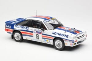 Opel Manta 400 Rothmans #8 J. McRae / I. Grindrod Lombard RAC Rally 1983 IXO 1:18 18RMC038A Kovina – slika 4 od 6