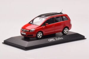 Opel Zafira B OPC Rdeč Minichamps 1:43 400045300 Kovina – slika 2 od 4