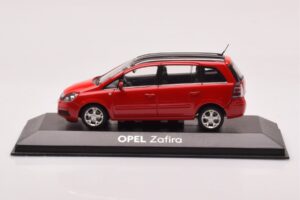 Opel Zafira B OPC Rdeč Minichamps 1:43