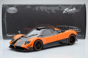 Pagani Zonda Cinque Oranžen St Tropez Almost Real 1:18 850603001 Kovina – slika 2 od 8