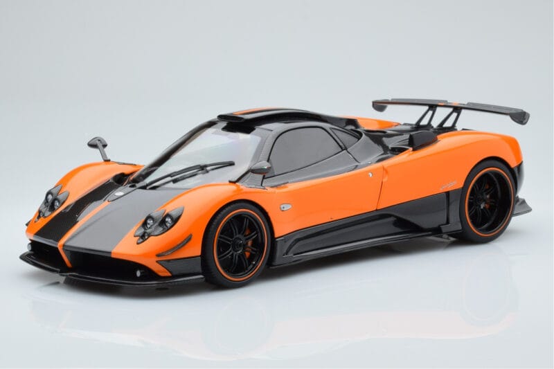 Pagani Zonda Cinque Oranžen St Tropez Almost Real 1:18