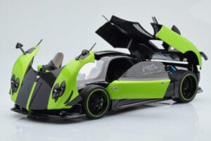 Pagani Zonda Cinque Zelen Firenze Almost Real 1:18 850602001 Kovina – slika 2 od 15