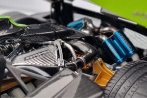 Pagani Zonda Cinque Zelen Firenze Almost Real 1:18 850602001 Kovina – slika 11 od 15