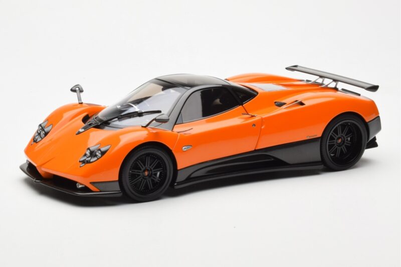 Pagani Zonda F Oranžen St Tropez Almost Real 1:18