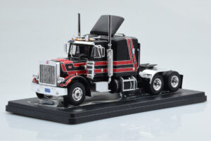 Peterbilt 359 Črn Rdeč IXO 1:43