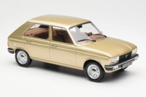 Peugeot 104 GR Bež Metalik Norev 1:18 184904 Kovina – slika 4 od 6