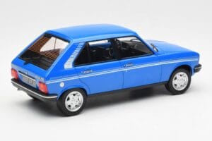 Peugeot 104 S Ibis Modra Norev 1:18 184903 Kovina – slika 2 od 6