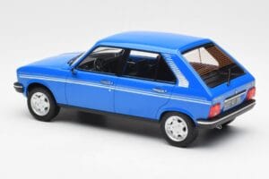 Peugeot 104 S Ibis Modra Norev 1:18 184903 Kovina – slika 5 od 6