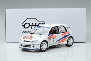 Peugeot 106 Maxi Rally D'Antibes 2000 Otto 1:18 OT947 Smola – slika 6 od 6