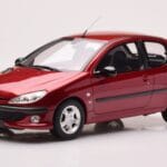 Peugeot 206 S16 Rdeč Otto 1:18