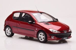 Peugeot 206 S16 Rdeč Otto 1:18 OT1039 Smola – slika 4 od 6