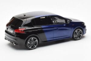 Peugeot 308 GTI Magnetic Modra Črna Otto 1:18 OT922 Smola – slika 2 od 6