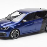 Peugeot 308 GTI Magnetic Modra Črna Otto 1:18
