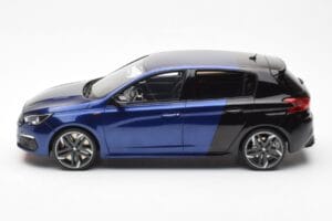 Peugeot 308 GTI Magnetic Modra Črna Otto 1:18 OT922 Smola – slika 3 od 6