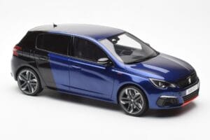 Peugeot 308 GTI Magnetic Modra Črna Otto 1:18 OT922 Smola – slika 4 od 6