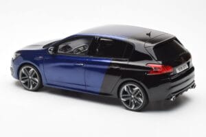 Peugeot 308 GTI Magnetic Modra Črna Otto 1:18 OT922 Smola – slika 5 od 6
