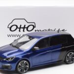 Peugeot 308 GTI Magnetic Modra Črna Otto 1:18 - image 6 of 6